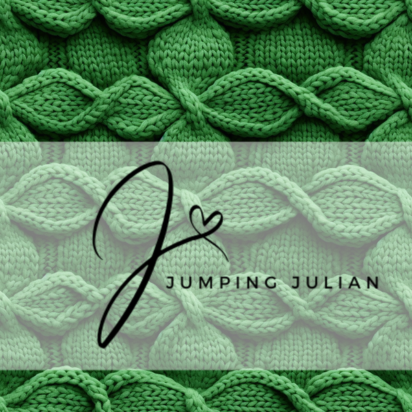 336 Green Cable Knit
