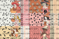 Printed - 2 Tone Halloween Prin