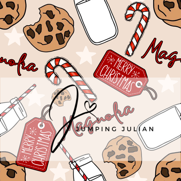 Personalized Neutral Milk & Cookies - Forever Everleigh