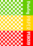 2 Tone Full Color Checkered